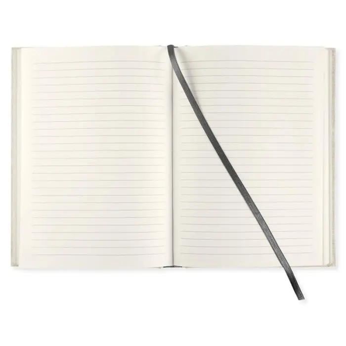 Linjerad Notebook A5 256 sidor Rough Linen