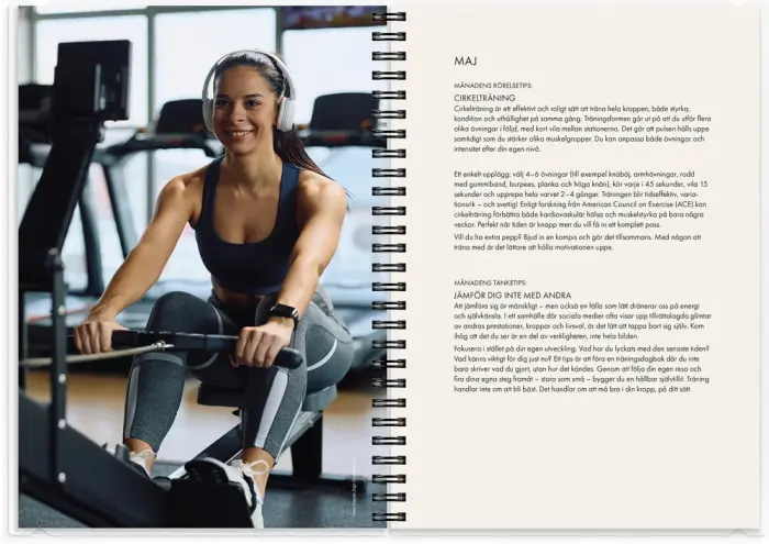 Kalender 2027 Träningskalendern A5
