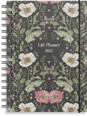 Kalender Life Planner 2027 Floral