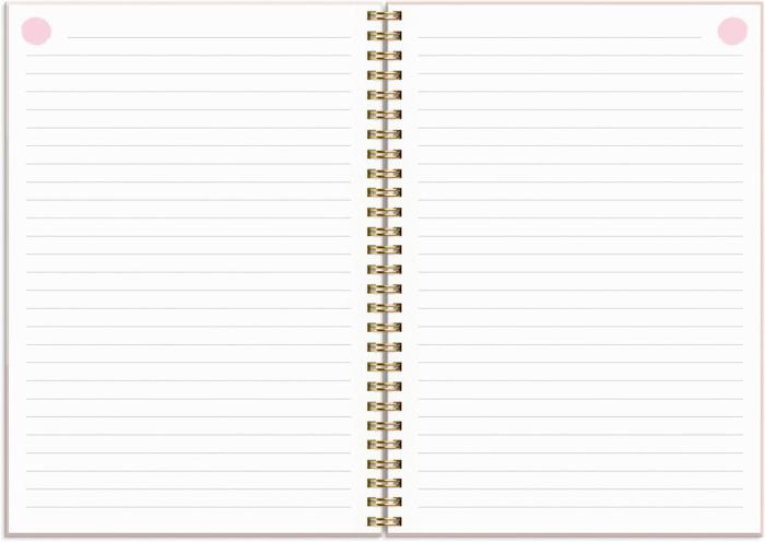 Life Planner Pink Horisontell 2023-2024