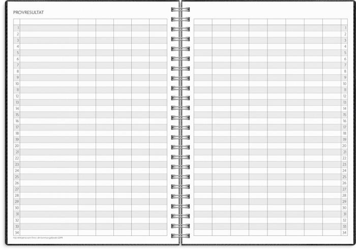 Kalender Study A5 Twist svart 2026-2027