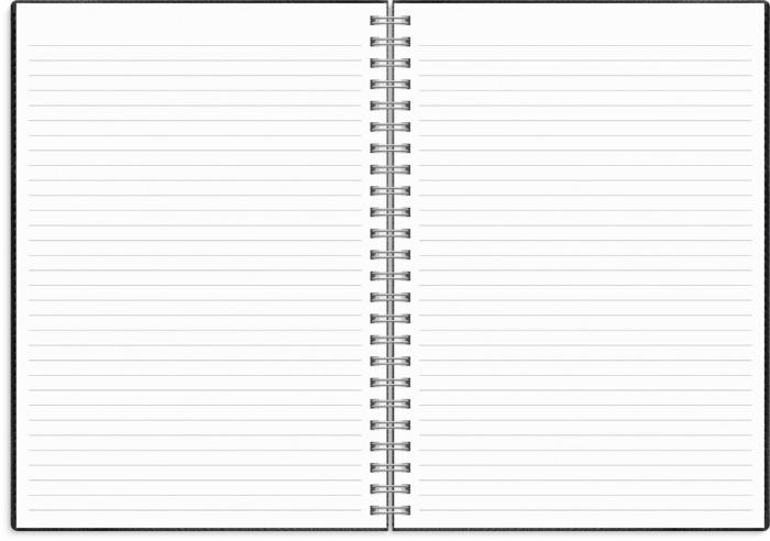 Kalender Study A5 Twist svart 2026-2027
