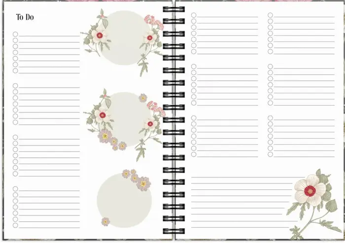 Kalender Life Planner 2027 Floral