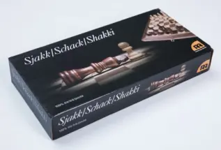 Schakspel trämosaik