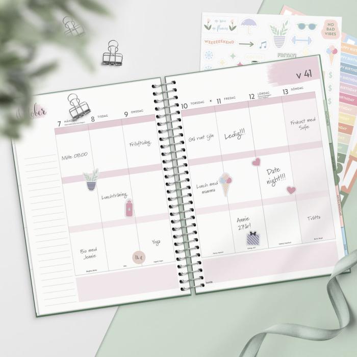 Life Organizer grön 2024