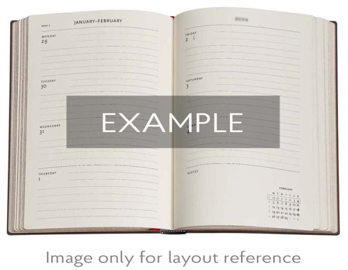 Kalender Paperblanks 18-months Mini Horizontal Michelangelo