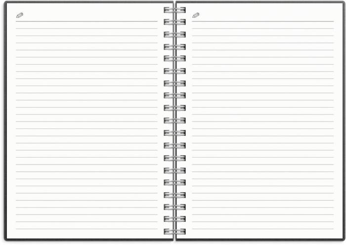 Liten Veckokalender svart miljökartong 2023