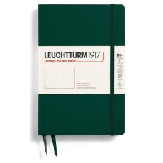 Leuchtturm Notebook B6 Hard plain Forest Green