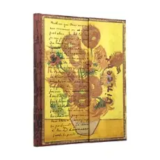 Paperblanks Notebook Ultra Van Gogh, Sunflowers lined 
