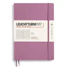 Leuchtturm Notebook B5 Soft 123s Dusty Rose Linjerad