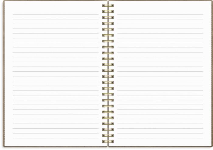 Kalender Senator A5 Twist mocca 2026-2027 