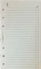 Filofax Personal Kom-ihåg 30st