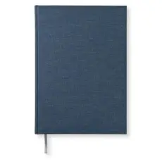 Linjerad Notebook A4 Dark Denim