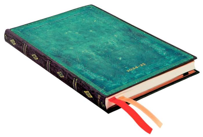 Kalender Paperblanks 18-months Midi Horizontal Pacific Blue Bold