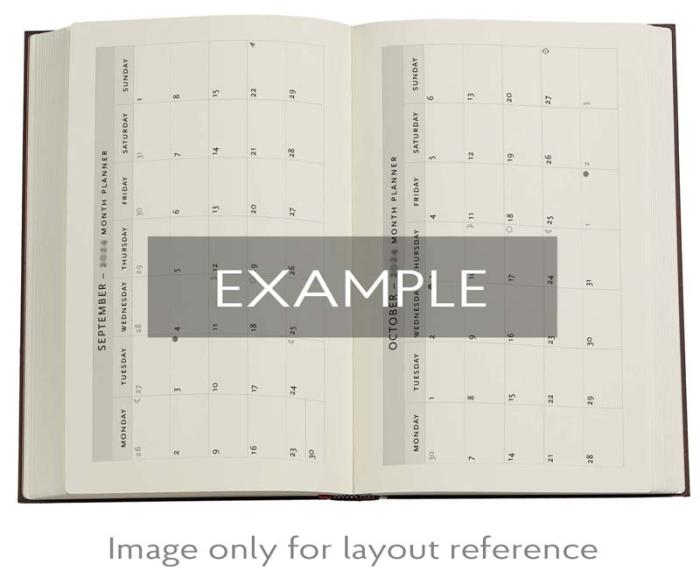 Kalender Paperblanks 18-months Midi Horizontal Restoration