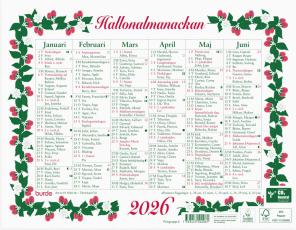 Lilla Hallonalmanackan 2026