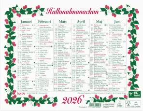 Lilla Hallonalmanackan 2026
