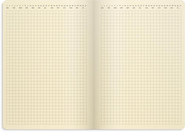 Stor Veckokalender Forma Deluxe Brun 2023