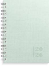 Weekly A6 Textile grön 2026