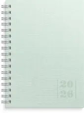 Weekly A6 Textile grön 2026