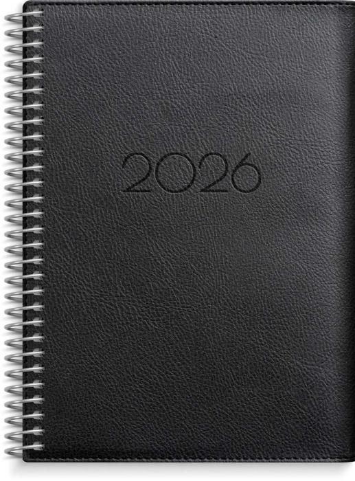 Liten Veckokalender Twist svart 2026