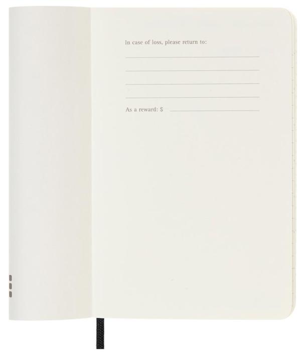 Moleskine Daily Black Soft pocket 2023