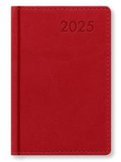 Kalender Letts Verona Mini Röd 2025 