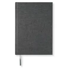 Olinjerad Blank Book A5 256 sidor Graphite