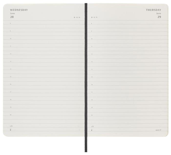 Moleskine Daily Black Soft Large 2023