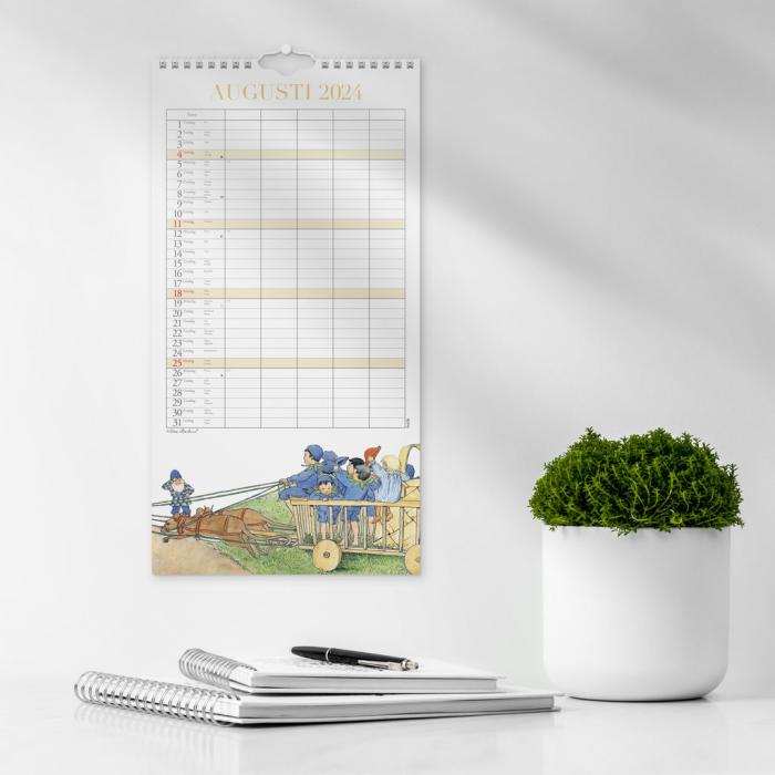 Familjekalender Elsa Beskow 2024