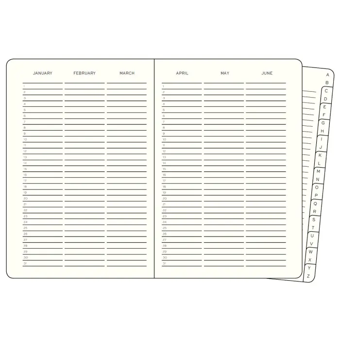 Leuchtturm1917 Vecka/notes A4+ Black 2024