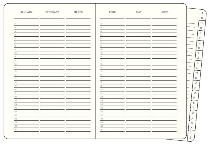 Kalender Leuchtturm1917 A6 vecka/notes Lilac 2023