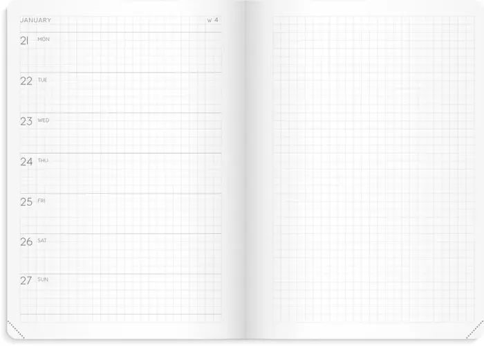 Burde Publishing AB Calendar Masume A5 2027 - Kalenderkungen.se