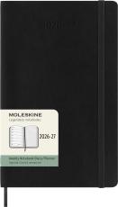 Moleskine Veckokalender L Svart Soft 26/27