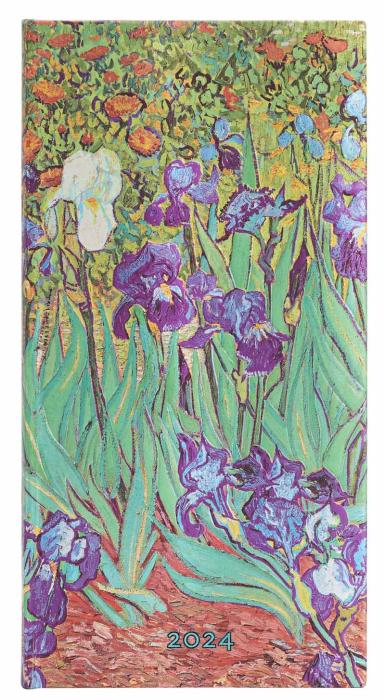 Kalender Paperblanks Slim Horizontal Van Gogh´s 2024