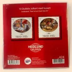 Julkort Barncancerfonden 10-pack Tomte med gröt 