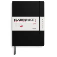 Kalender Leuchtturm1917 A4+ vecka/uppslag vertikal Black 2026