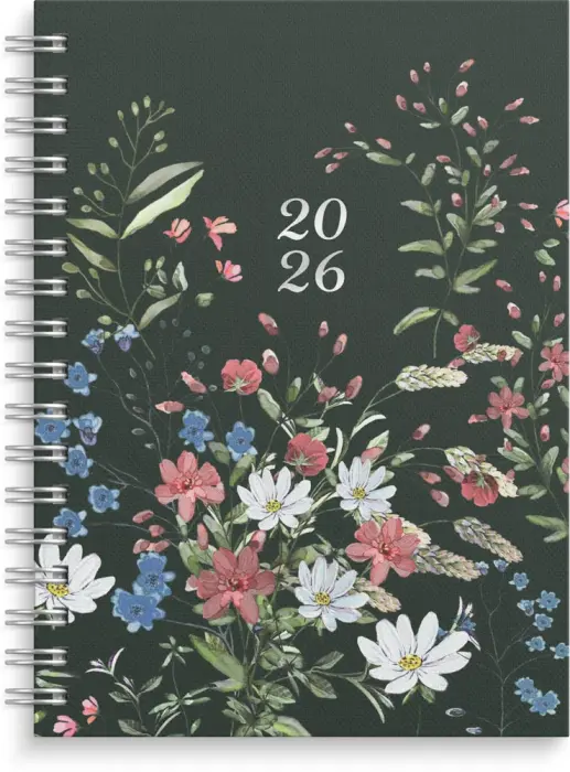 Kalender Weekly A6 Story blomma 2026