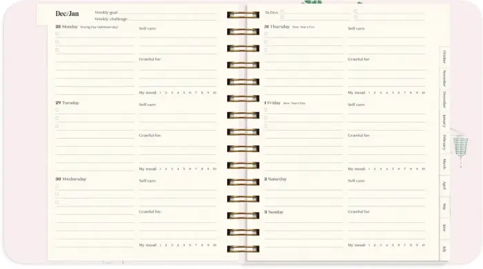Life Planner Japan Style 2027