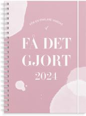 Få det gjort A5 rosa 2024