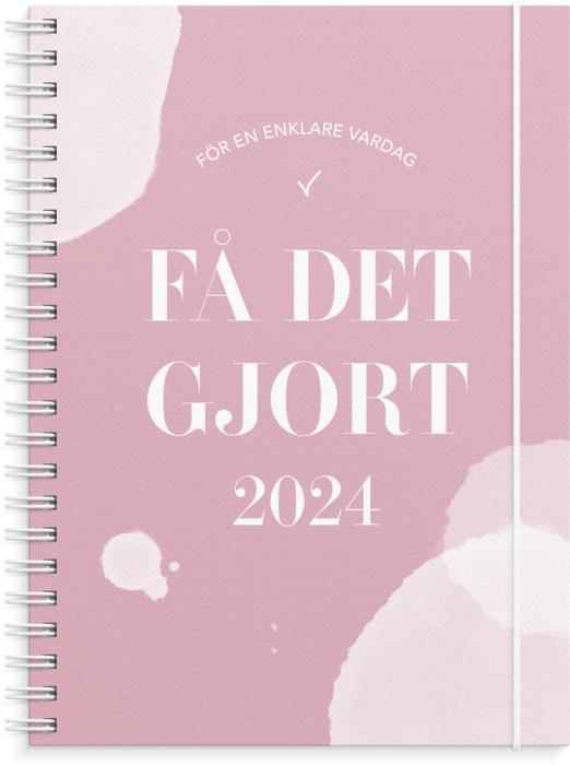Få det gjort A5 rosa 2024