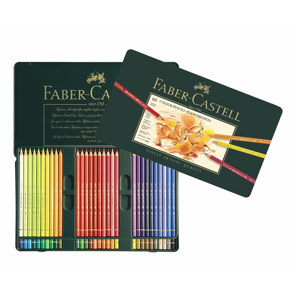 Färgpennset Faber-Castell POLYCHROMOS 60 pennor 
