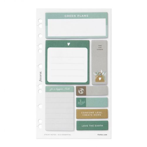 Filofax Sticky notes Eco Essential till personal/A5/A4