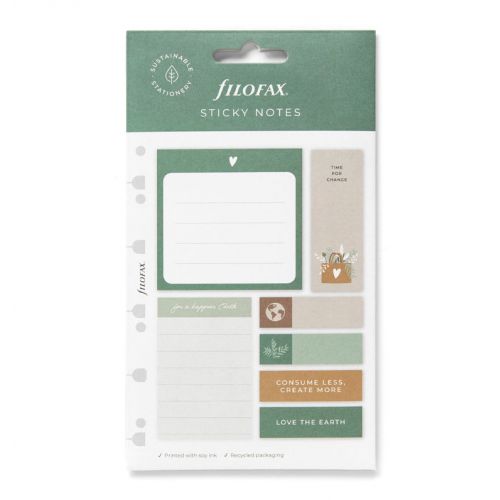 Filofax Sticky notes Eco Essential till personal/A5/A4