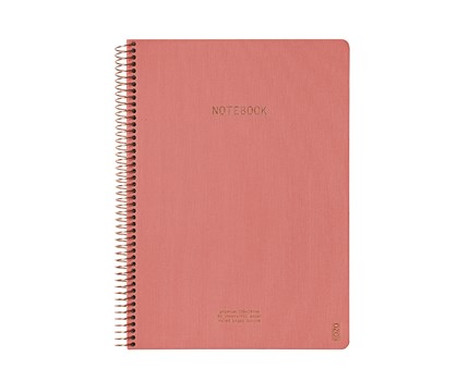 Premium Notebook A4 Coral