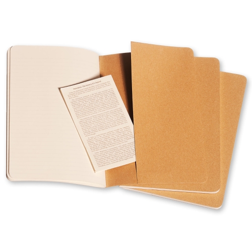 Moleskine Cahier Journal Large Plain - Kraft