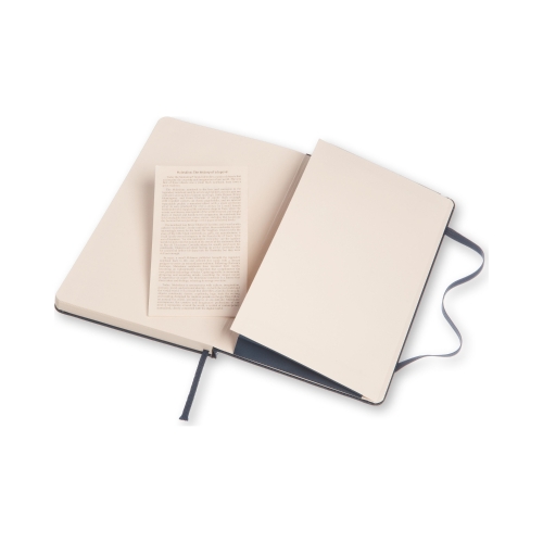 Moleskine Ruled Classic Notebook Large - Blå 13x21cm