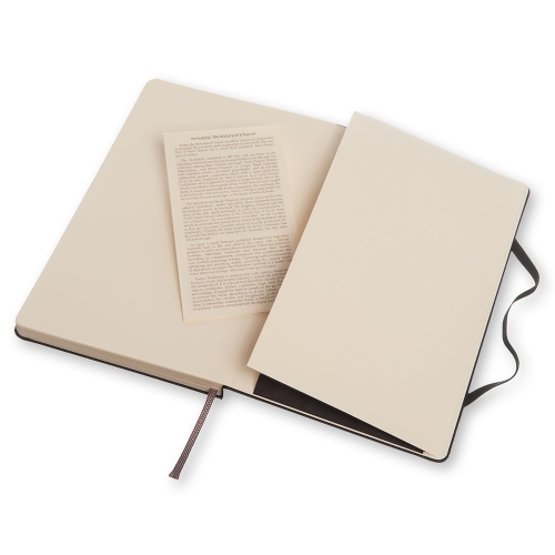 Moleskine Dotted Classic Notebook Large - Svart
