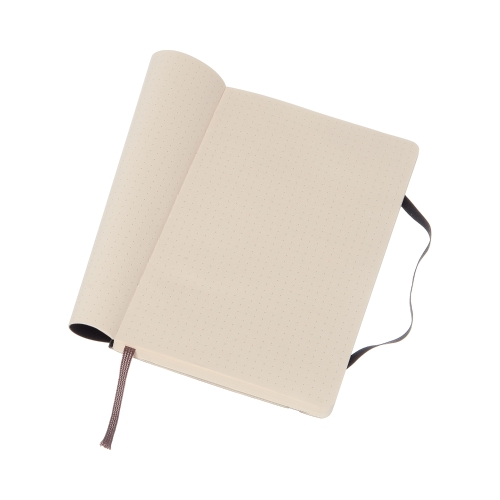 Moleskine Dotted Soft Notebook Large - Svart 