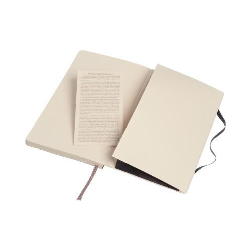 Moleskine Dotted Soft Notebook Large - Svart 